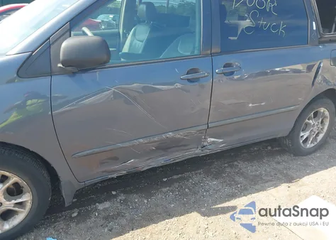 2006 Toyota Sienna Xle из США, поврежденный, VIN 5TDBA22C46S064962